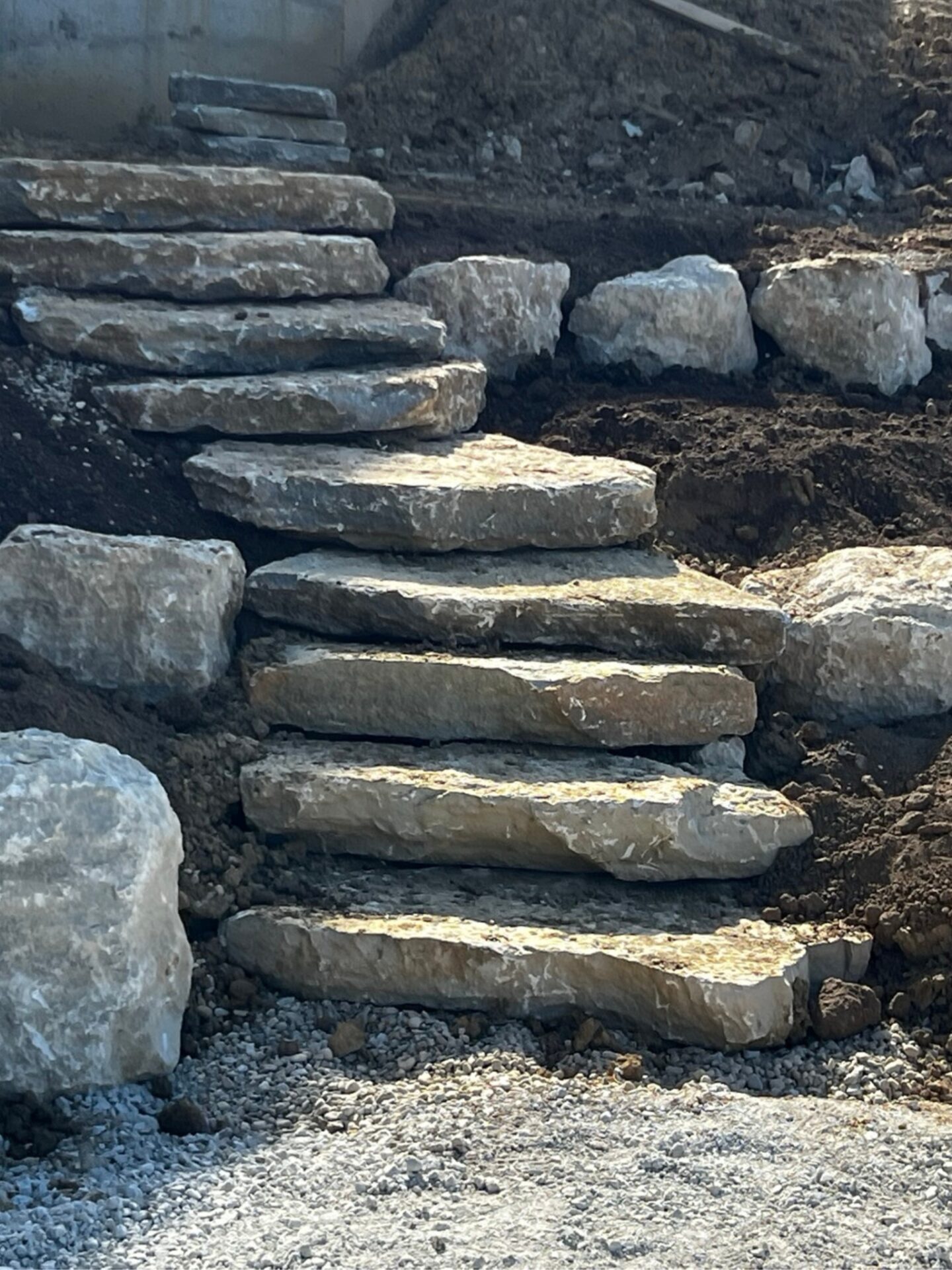 Stone 1536 x 2048 Stone steps on a hillside